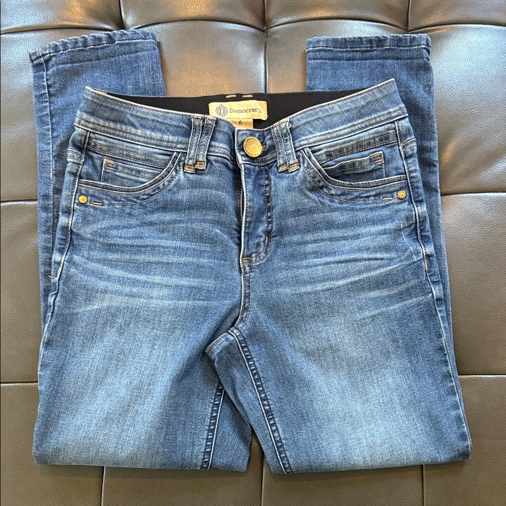Democracy Women's Blue Skinny Jeans